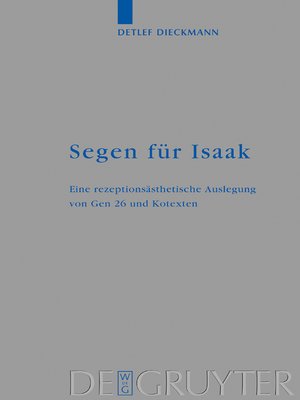 cover image of Segen für Isaak